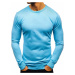 Fashionable men's sweater 2300 - light blue