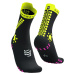 Compressport Pro Racing Socks V4.0 Trail Black/Safety Yellow/Neon Pink T4 Bežecké ponožky