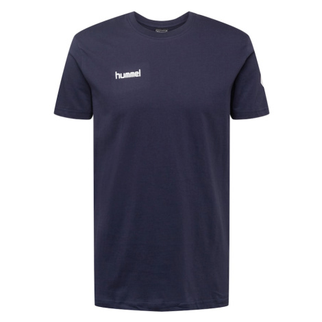 Hummel Funkčné tričko  námornícka modrá / biela