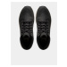 Čierne pánske kožené členkové zimné topánky HELLY HANSEN