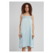 Women's Viscose Satin Nightgown - Blue