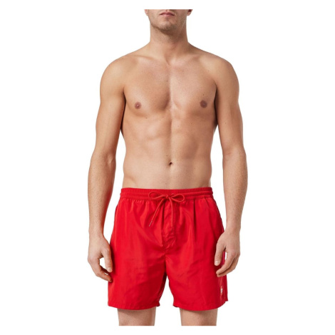 Diesel Plavky - BMBX-CAYBAY-X BOXER-SHORTS červené