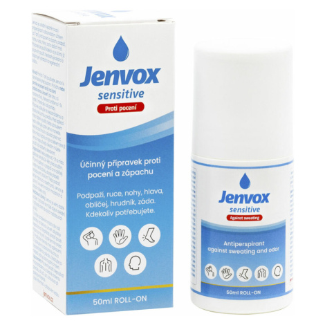 JENVOX Sensitive Roll-on Proti poteniu a zápachu 50 ml