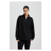 DEFACTO Fit Oversize Fit High Neck Sports Sweatshirt