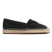 Emporio Armani Espadrilky XVSS03 XN742 K001 Čierna