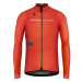 GOBIK Cyklistická zateplená bunda - SKIMO PRO THERMAL - oranžová