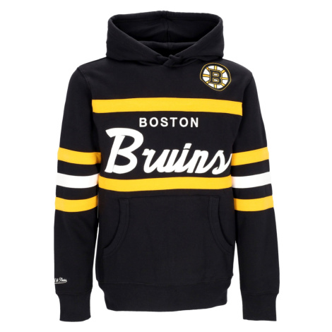 Boston Bruins pánska mikina s kapucňou Head Coach Hoodie Mitchell & Ness