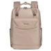 BÉŽOVÝ CESTOVNÝ BATOH WINGS SKYLARK 3 SKY003, WINGS WOMEN'S BACKPACK, BEIGE