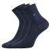 Lonka Dion Pánske spoločenské ponožky - 3 páry BM000001334900100097 tmavo modrá