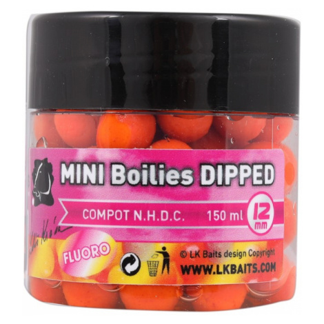 Lk baits mini boilies a dip compot nhdc 12 mm 150 ml