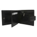 Pánske peňaženky Kožená peňaženka PC 107L BAR 2526 čierna čierna jedna