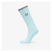 FRED PERRY Tipped Socks tyrkysové