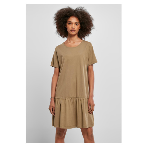 Women's dress Valance khaki Urban Classics