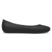 Dámske baleríny (rekreačná obuv) CROCS Brooklyn Flat black