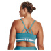 Podprsenka Under Armour Seamless Low Long Bra Blue