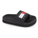 Tommy Jeans Šľapky Tjw Elevated Flatform Slide EN0EN02451 Čierna