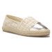 La Modeuse  70355_P164400  Espadrilky Béžová