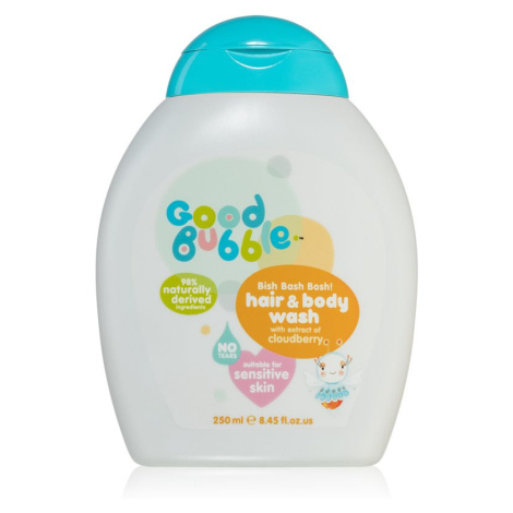 Good Bubble Hair & Body Wash Cloudberry umývacia emulzia a šampón pre deti od narodenia