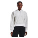 Mikina Under Armour Essential Script Hoodie White