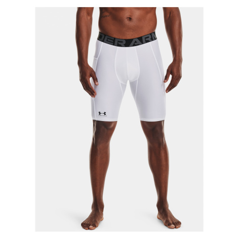 Kompresné šortky Under Armour HG Armour Lng Shorts - biela