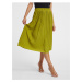 Orsay Green Ladies Pleated Midi Skirt - Women