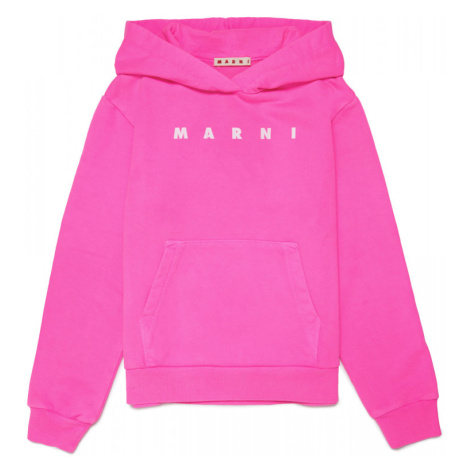 Mikina Marni Sweat-Shirt Pink Fluo