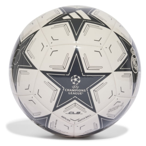 Real Madrid futbalová lopta UCL black Adidas