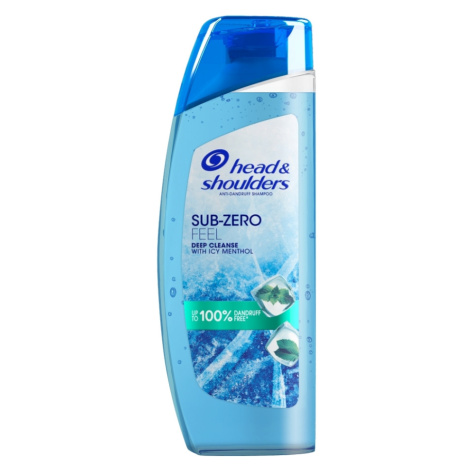 HEAD&SHOULDERS Deep Cleanse Sub-Zero Šampón proti lupinám 300 ml