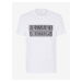 Biele pánske tričko Armani Exchange