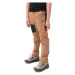 Chlapčenské turistické nohavice 4F JUNIOR TROUSERS FNK-4FJWSS24TFTRM495-82S-LIGHT BROWN