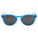 PUMA Slnečné okuliare 'PJ0025S Sunglass KID INJECTION'  strieborná / modrá