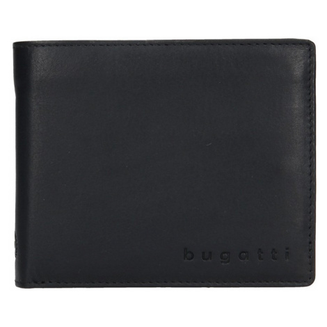 Pánska kožená peňaženka Bugatti Nilsen - čierna
