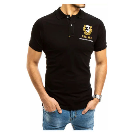 Men's Black Dstreet Polo Shirt