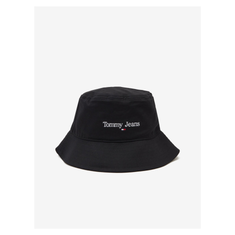 Čierny dámsky klobúk Tommy Jeans Tommy Hilfiger