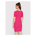 Lauren Ralph Lauren Každodenné šaty 200871381002 Ružová Slim Fit