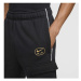 Pánske tepláky NIKE M NSW SW AIR CARGO PANT FLC BB-010 BLACK METALLIC GOLD