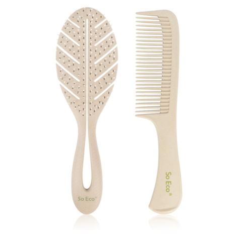So Eco Biodegradable Blow Dry Hair hrebeň na vlasy