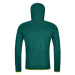 Ortovox mikina Fleece Grid Hoody M pacific green