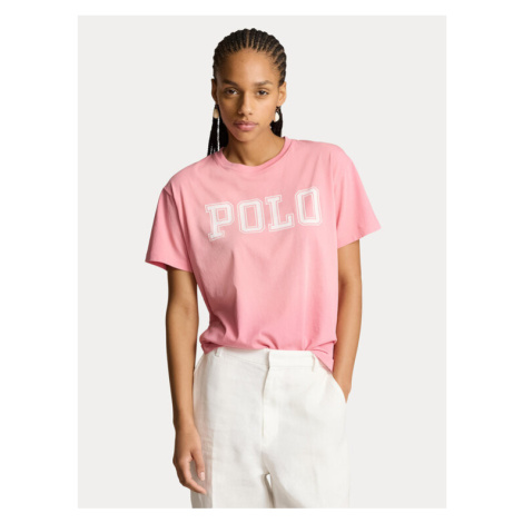 Polo Ralph Lauren Tričko 211935591002 Ružová Regular Fit