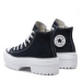 Converse Plátenky Chuck Taylor All Star Lugged Heel Platform A08258C Čierna