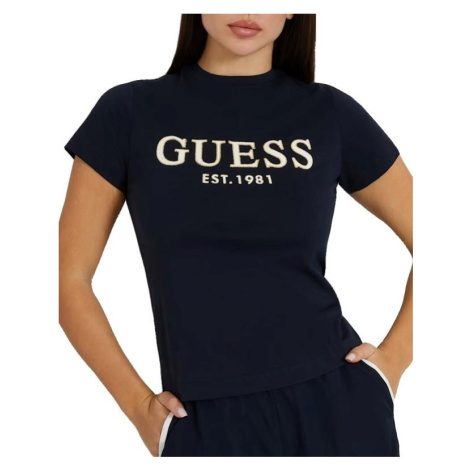 Dámske tričko Guess V4GI01 tmavo modré