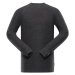 Nax Werew Pánsky bavlnený sveter MPLY136 tmavo šedá