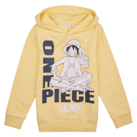 Name it  NKMNALLE ONEPIECE SWEAT WH BRU  VDE  Mikiny Žltá