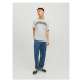 Jack&Jones Tričko Josh 12236514 Sivá Relaxed Fit