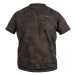 Avid carp tričko distortion camo t-shirt