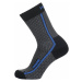 Husky Treking antracit/modrá, L(41-44) Ponožky