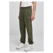 Small embroidered sweatpants bottlegreen