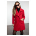 Trendyol Red Regular Coat