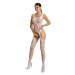 Passion ECO BS008 white - Bodystocking Farba: Biela