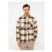 LC Waikiki Comfortable Fit Long Sleeve Plaid Men's Shirt Jacket